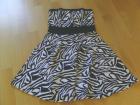 Petticoat Bandau Zebra Kleid Grösse 36-40