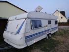 Wohnwagen Hobby 600 UL TL mit Vorzelt, Batt. Neue Reifen