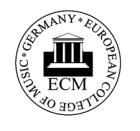 Musikunterricht am European College of Music