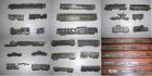 ZINN-EISENBAHNWAGGONS