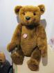 STEIFF Teddybär, PB, rotbraun, 55 cm, Replikat