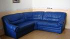 Ecksofa dunkelblau