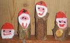 Nikolaus aus Holz bemalen