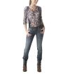 Lässige Jeans mit Träger - Damenmode im französischen Look