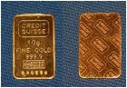 10gramm Goldbarren 999,9/1000 Feingold Heraeus  270EUR VHB 10gramm Goldbarren 99