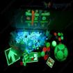 Glow in the dark, luminous, fluorescent, invisible UV light paints. Dealers want