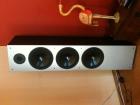 Standlautsprecher Nubert nuBox 681 Schwarz Front Silber Abholung