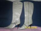 Stiefel hellgrau