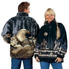 Fleecejacke mit Tiermotiven - begehrte Westernmode