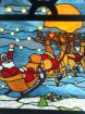 Nikolaus auf Schlitten