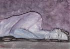 Ansichtskarten, Kunstkarten, Original Akt-Malerei, Nude