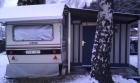 Wohnwagen mit festem Vorbau im Schwarzwald zu verkaufen