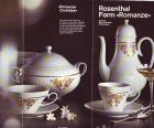 Kaffeeservice Rosenthal Romanze in weiß Orchidee