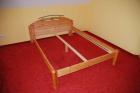 Bett massiv Kiefer mit Lattenrost und Matratze  140x200cm 