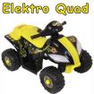 Elektro - Kinderquad Schwarz-Gelb auch in Rot/schwarz erhältlich