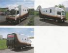Schöner Mercedes Benz 814 Pferdetransporter
