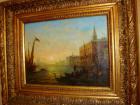 Ölgemälde Venezia in der Morgensonne sign. A.Rosier