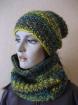 Damen Beanie und LOOP Handgestrickt