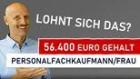 56.400 € Gehalt für Personalfachkaufleute – Lohnt sich das? 