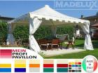 Pavillon 3x4 Garten Zelt Hotel Dach Pagodenzelt Pvc Terrasse Zelt Restaurant per