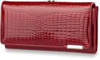 Elegante Damen - Geldbörse 100% Leder mit Schnappverschluss Jennifer Jones