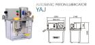 Zentralschmierpumpe für Maschinen CNC Typ YAJ-3L ISHAN