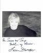 Oscar-Gewinnerin LOUISE FLETCHER Autogramm/ Widmung auf Großfoto.