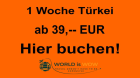 1 Woche Türkei ab 39, 00 EUR