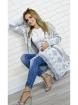 Poncho Pulli Wasserfall Asymmetrisch Strickjacke Cardigan Mantel Stickjacke PERU