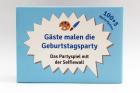 100 Spielkarten, Runder Geburtstag, Gäste malen die Geburtstagsparty, Kartensp