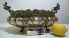 Große ca.2600 Gramm schwere ovale Fußschale/ Jardiniere-800er Silber