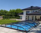 Poolüberdachungen Elegant Evo 6-10 Modelle Klar Schiebehallen Vivapool