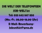Heimarbeit Telefonistin Job Arbeit Bremerhaven und ü-all 100% Homeoffice Verd, b