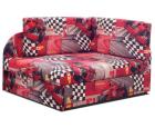 Ecksofa Kindersofa Schlaffunktion Kissen Bettkasten Jugendcouch Rote Autos bis 1
