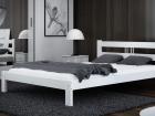 Kieferbett Bett Doppelbett Jugendbett Massivholz Holz Weiß