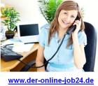 Nebenjob von zuhause aus mit PC Und ein Telefon. Heimarbeit als Online-Job im Ho