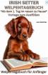 Irish Setter Buch - Mein Welpentagebuch: Vorlage mit Bildern zum Ausfüllen, ab d