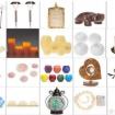 LED-DEKORATION RETOUREN - MIX PALETTEN MIT LED- KERZEN, LED- LICHTERKETTEN, LED-