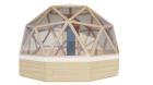 Zeltpuppel Glamping Kuppel Zelt 10m² nordisch Fichte