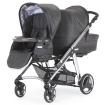 Praktischer Zwillings- und Geschwisterkinderwagen von Bebecar One&Two 