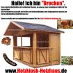 ? Markthütte Verkaufshütte Eventhütte komplett NEUFERTIGUNG ?