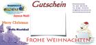 Weihnachtsgutscheine für einen Sprachkurs für Kinder (3-15 J.) in Englisch, Fran