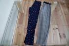 2x Größe 134 zwei Stück WIE NEU Leggings Mädchen Kinder Klamotten Set Hose