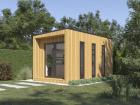 Modernes Gartenhaus, Heimbüro, Büro, Gartenbüro 3x5 m