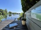 Mobilheim/Chalet mit Steg am See 