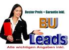 Versicherungsleads - BU Leads. Qualifiziert und zum besten Preis. Wunsch -PLZ / 