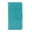 IPhone 6 Plus Hülle Case Handytasche Etui Blau-grün