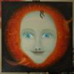 Die Sonne - Ölmalerei