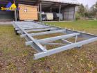 SwedHuus Mobilheim Fahrwerk 10,00m Chassis für DIY Aufbau - Massive Qualität - N