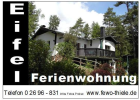 Ruhige Ferienwohnung in der Vulkaneifel für bis 4 Personen